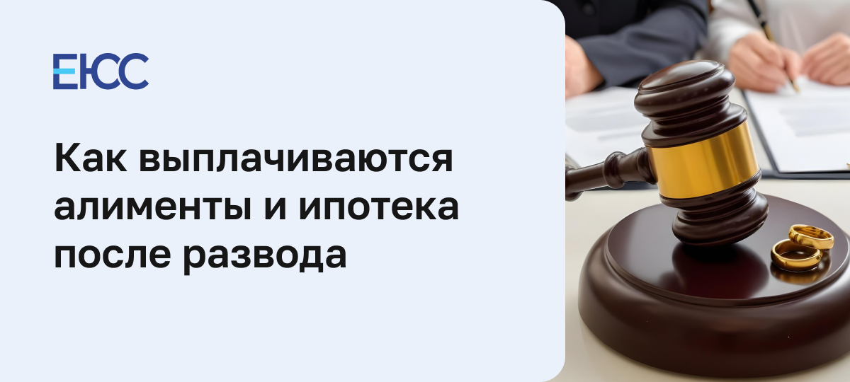 Алименты и ипотека после развода
