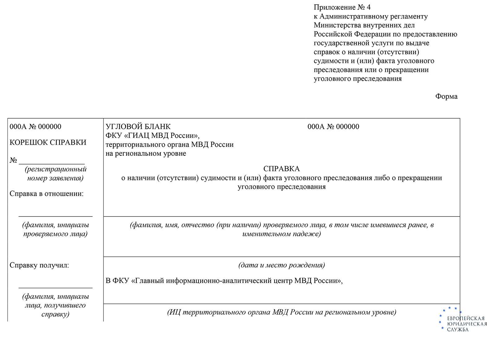 Справка о наличии судимости: когда требуется ее оформление при  трудоустройстве