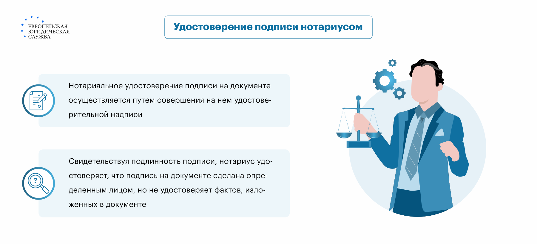 Удостоверение подписи нотариусом: когда требуется?