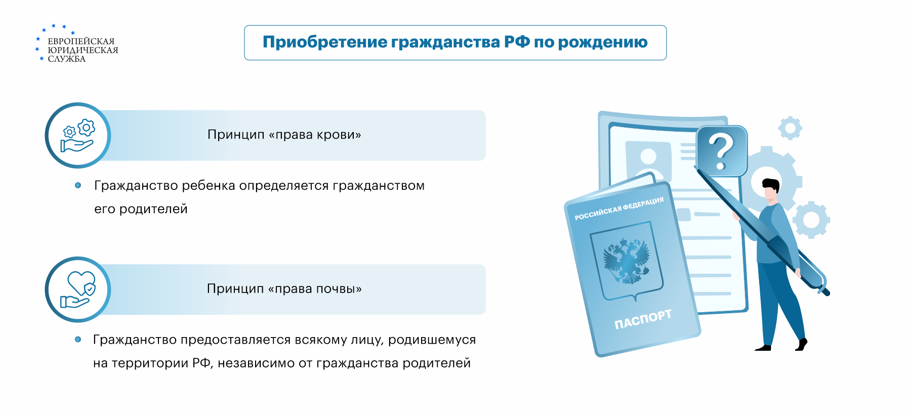 Как получить гражданство РФ ребёнку?