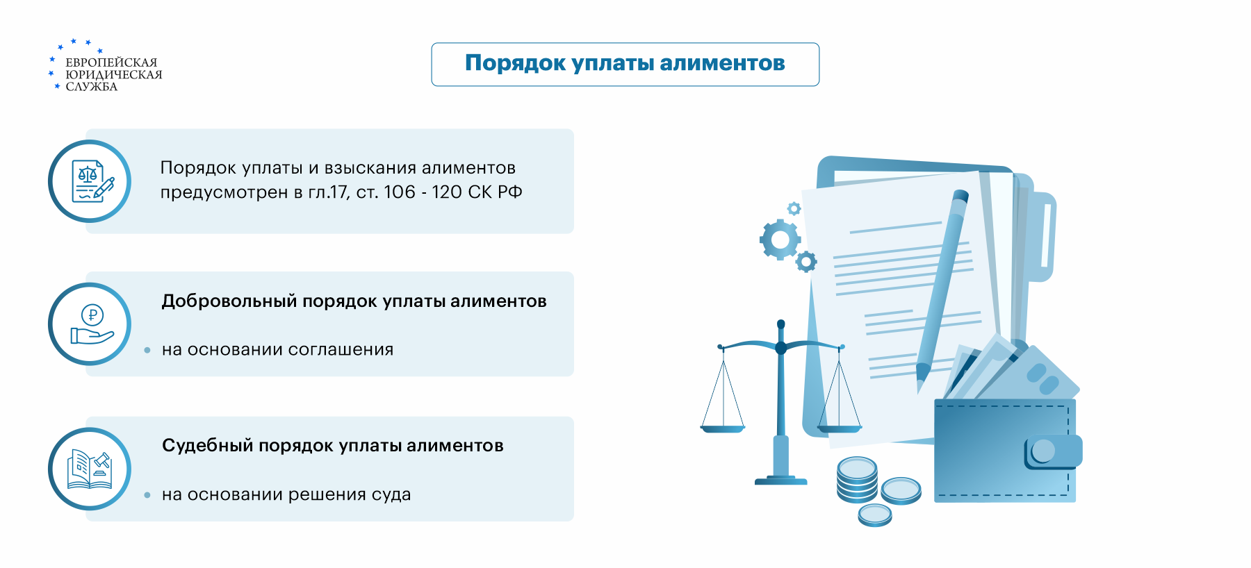 Алименты на беременную жену: порядок взыскания и размер алиментов