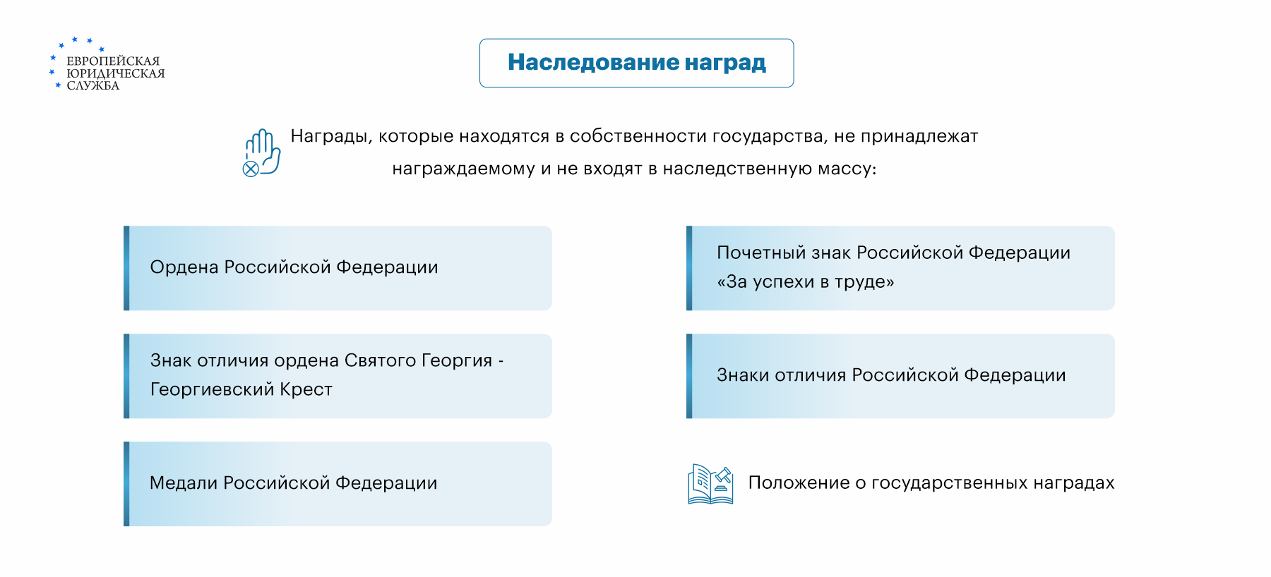 Наследование государственных наград, почетных и памятных знаков: как  оформить наследство