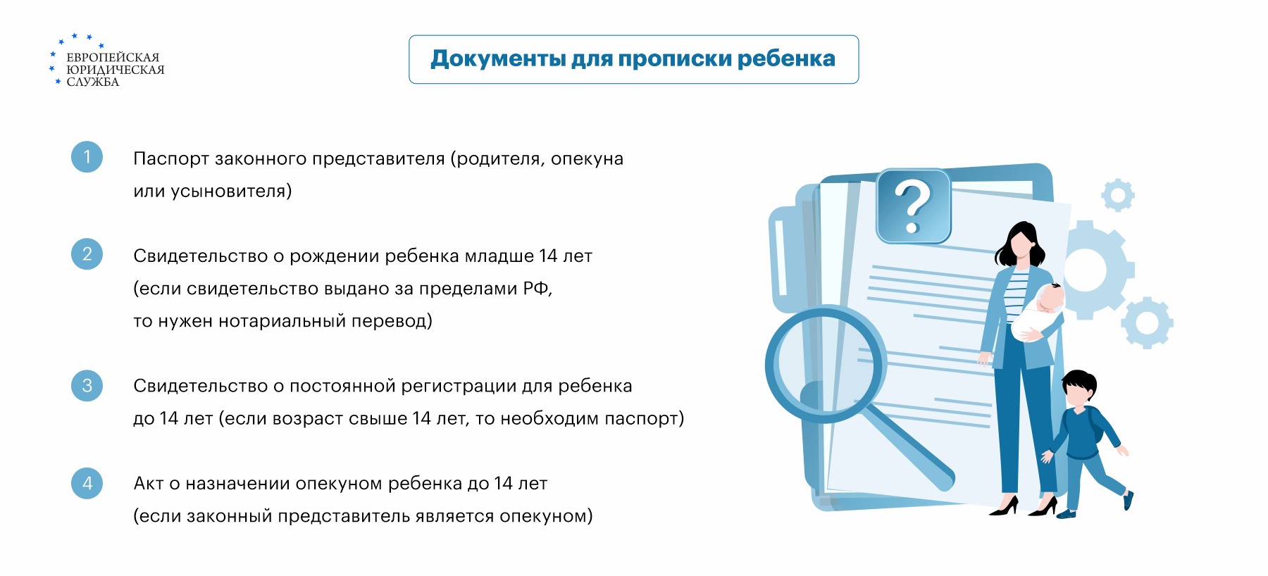 Временная регистрация ребенка: как оформить, куда обращаться, необходимые  документы