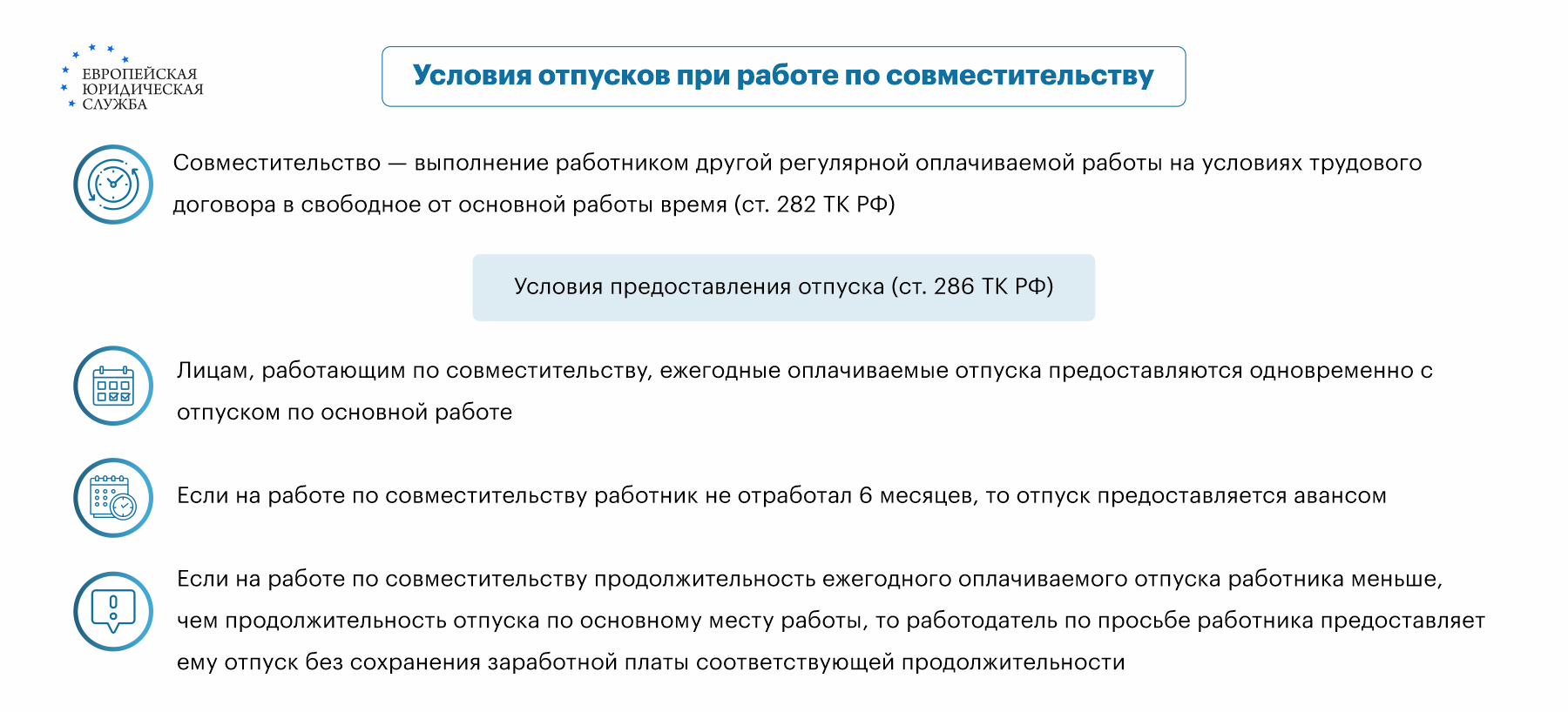 выполнение работником другой регулярной оплачиваемой работы в свободное от основной работы время (100) фото