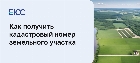 Как получить кадастровый номер земельного участка