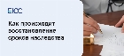 Cрок вступления в наследство