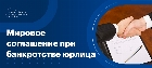 Мировое соглашение при банкротстве юридического лица
