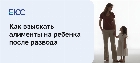 Алименты на ребенка после развода