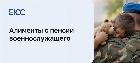 Алименты с пенсии военнослужащего
