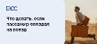 Пассажир опоздал на поезд: что делать