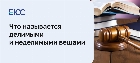 Делимые и неделимые вещи: значение категорий в сделках