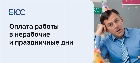 Оплата работы в нерабочие и праздничные дни