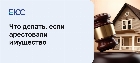 Арест имущества что делать