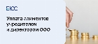Алименты с учредителя и директора ООО