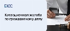 Кассационная жалоба по гражданскому делу