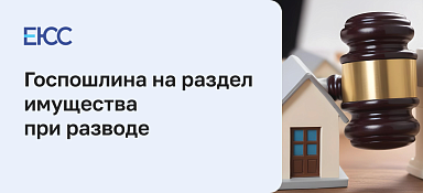 Госпошлина на раздел имущества при разводе: как рассчитать и уплатить