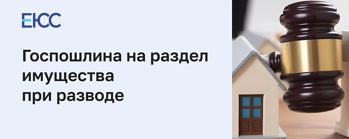 Госпошлина на раздел имущества при разводе: как рассчитать и уплатить