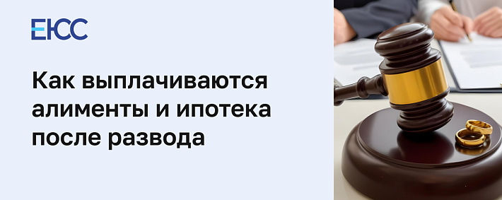 Алименты и ипотека после развода