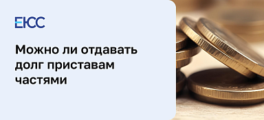 Как платить приставам частями