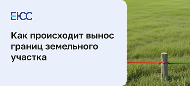 Вынос границ земельного участка