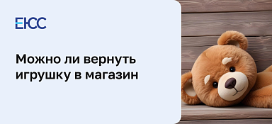 Можно ли вернуть игрушку в магазин