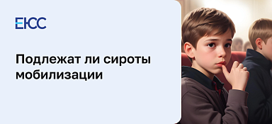 Подлежат ли сироты мобилизации
