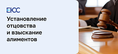 Установление отцовства и взыскание алиментов