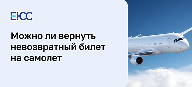 Можно ли вернуть невозвратный билет на самолет