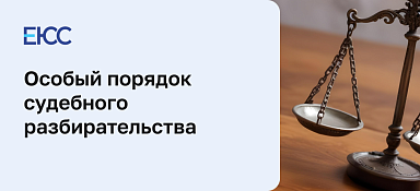 Особый порядок судебного разбирательства