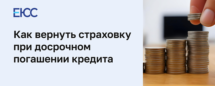 Вернуть страховку при досрочном погашении кредита