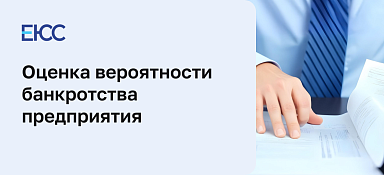 Оценка вероятности банкротства предприятия