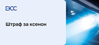 Штраф за ксенон