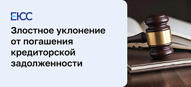 Злостное уклонение от погашения кредиторской задолженности