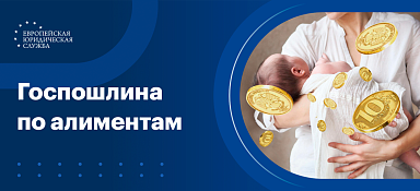 Госпошлина на алименты