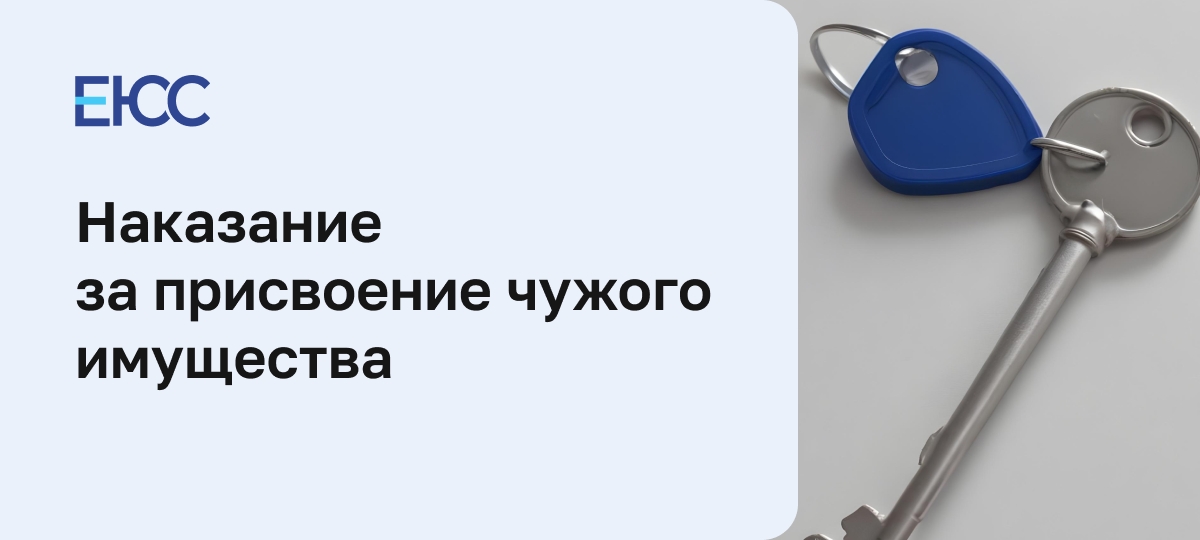 Присвоение чужого имущества - статья 160 УК РФ
