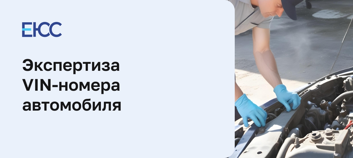 Экспертиза ВИН номера автомобиля