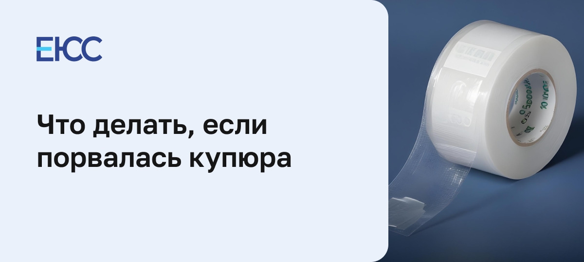 Что делать, если порвалась купюра