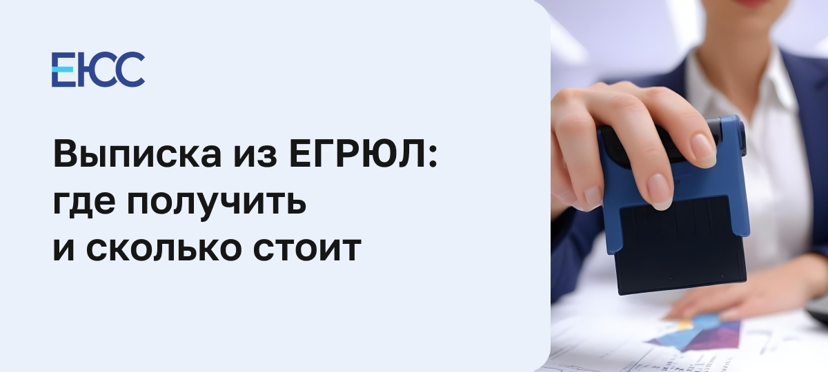 Выписка из ЕГРЮЛ